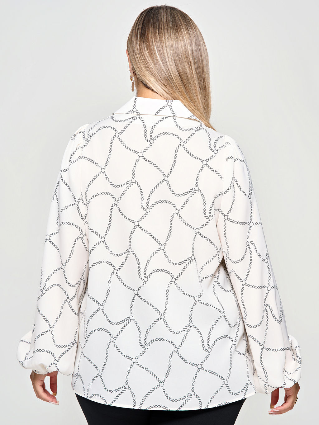 Блузка 0059-27п топленое молоко