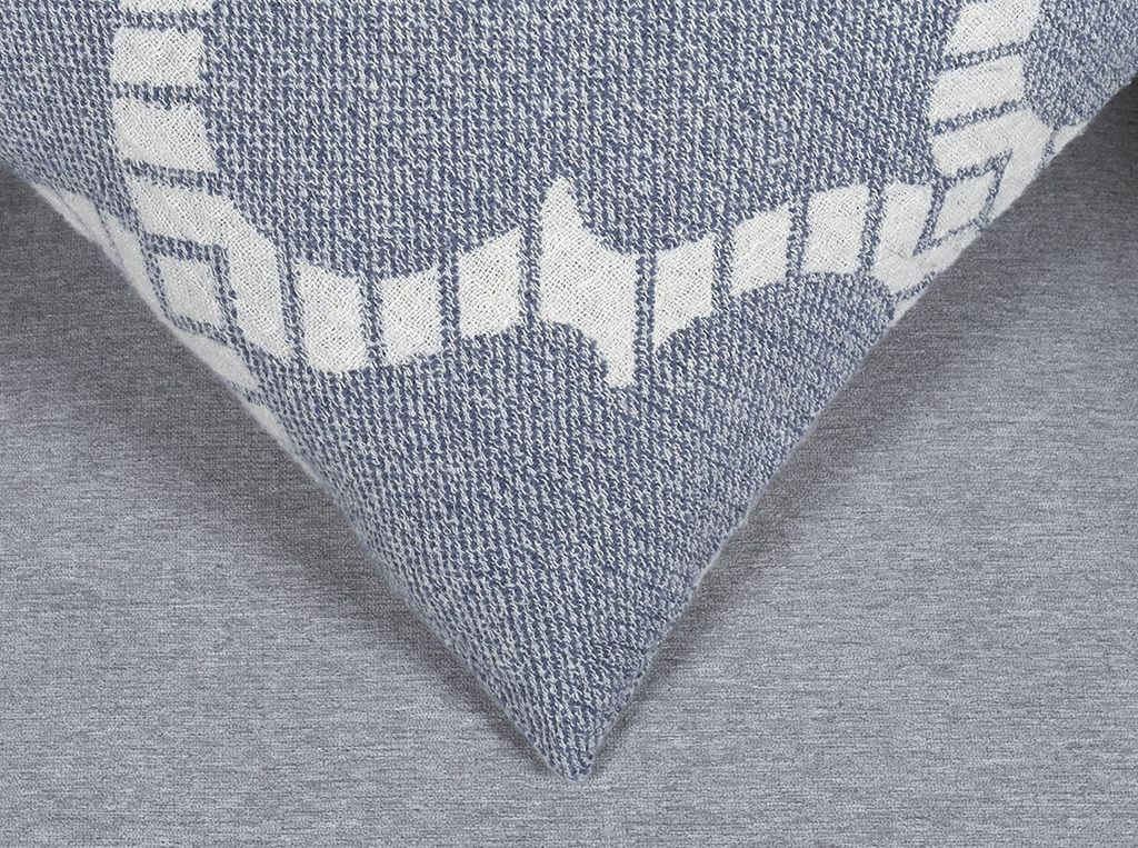 22С75-ШР/039/у Наволочка декоративная 40*40 Лорд цв. 1 рис. 154 синий - Текс-дизайн фото 2