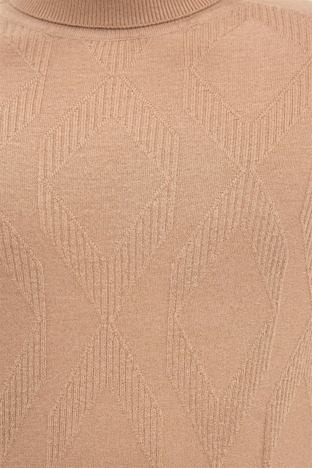 Мужской светло-коричневый меланжевый свитер Неожиданная скидка в корзине - U.s. polo assn фото 5