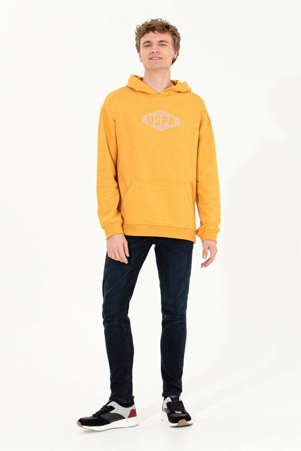 U. S. Polo Assn Мужская комфортная толстовка с капюшоном - U.s. polo assn фото 12
