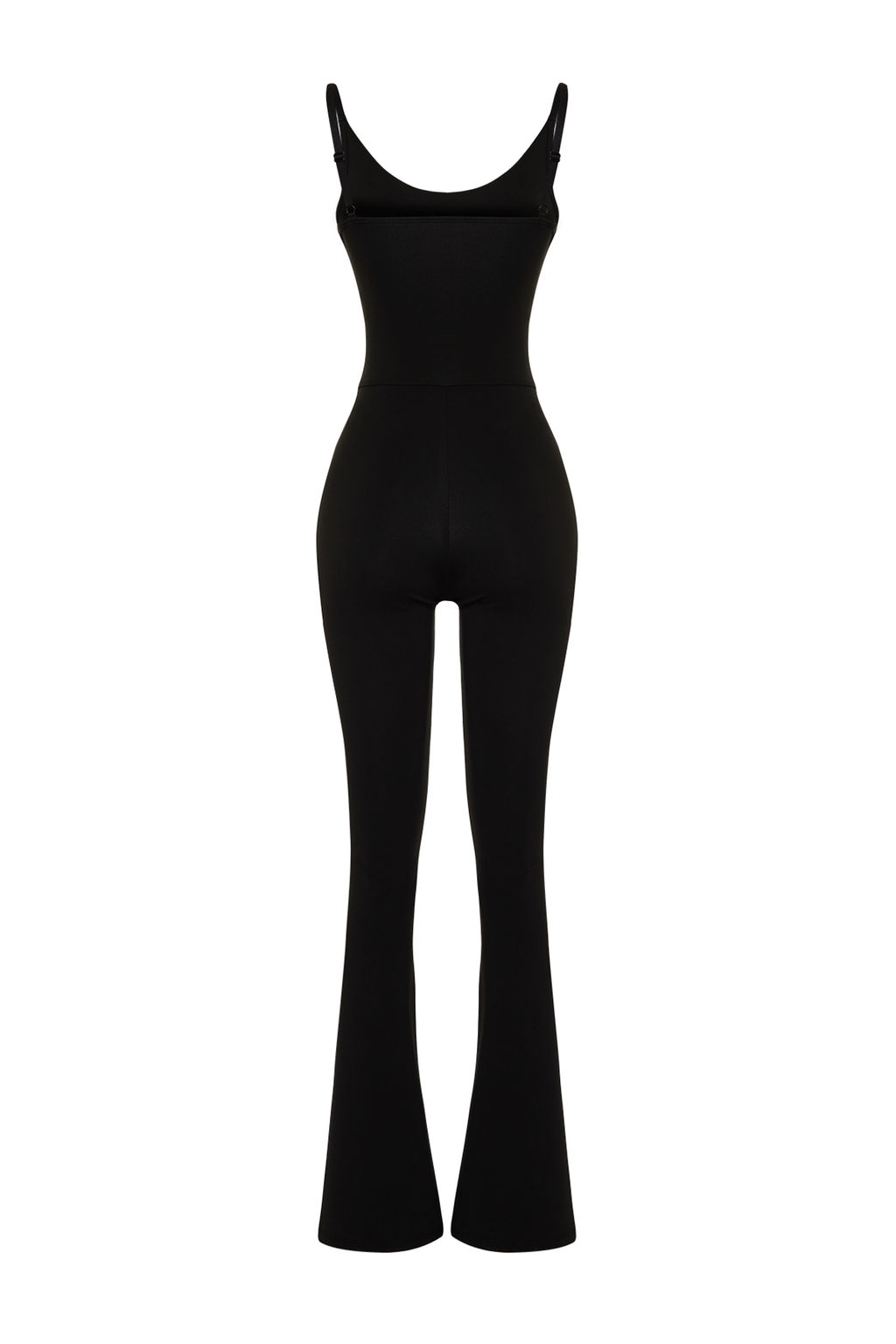 TRENDYOLMILLA Siyah Ekstra Toparlay?c? Ayarlanabilir Ip Ask?l? Destekli Yoga Orme Spor Tulum THMSS24TU00005  фото 8