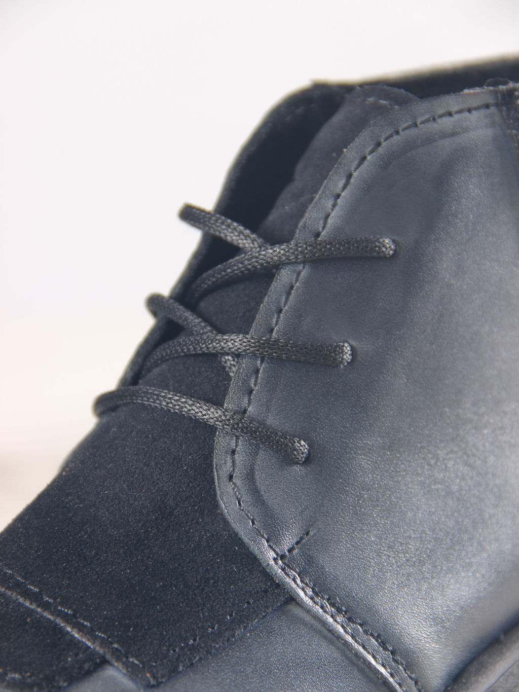 Ботинки 305.927bl.Вакса черная+черная замша/байка