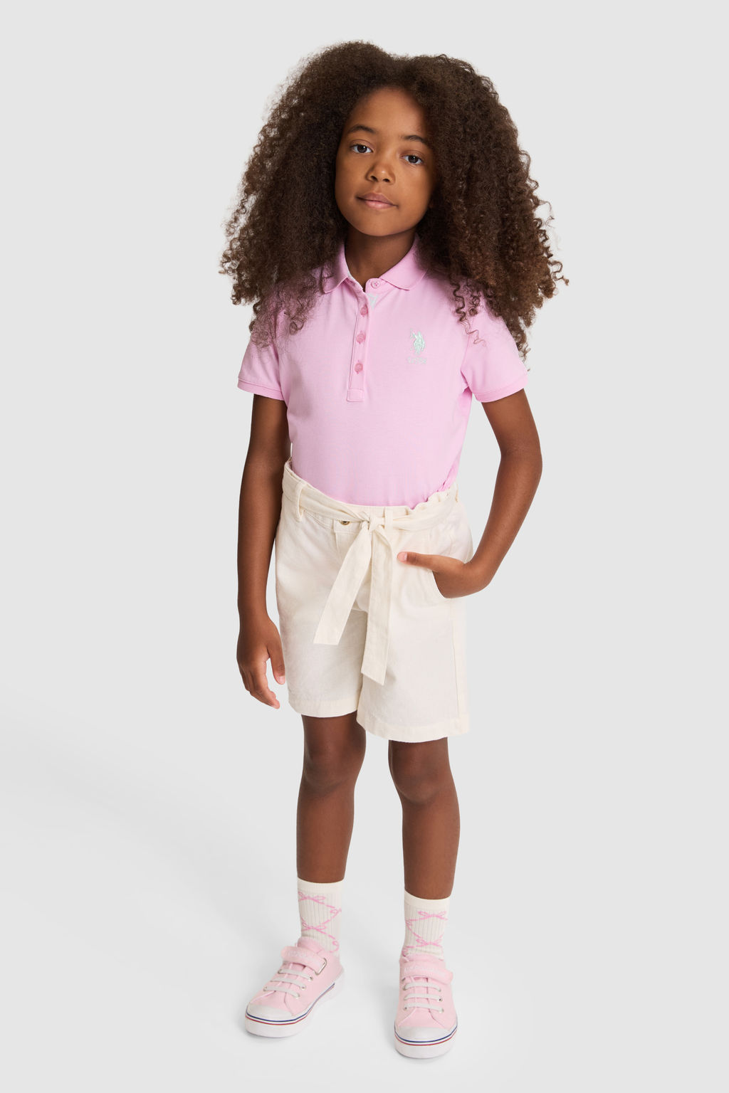 KДz Гocuk Polo Yaka Manolya Basic TiЕГrt - U.s. polo assn фото 4