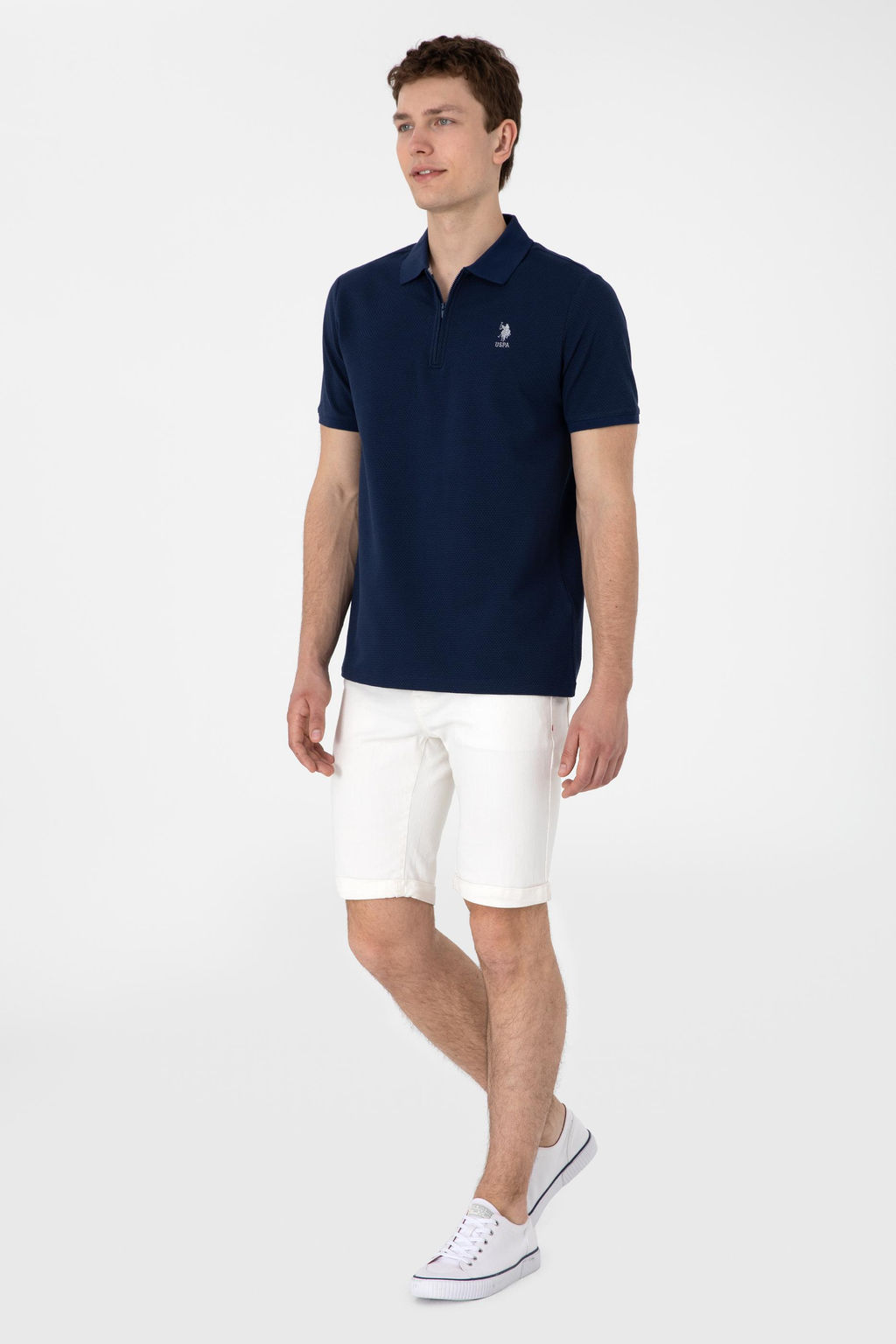 Erkek Regular Fit Polo Yaka Lacivert Ti__rt Sepette S_rpriz _ndirim - U.s. polo assn фото 4