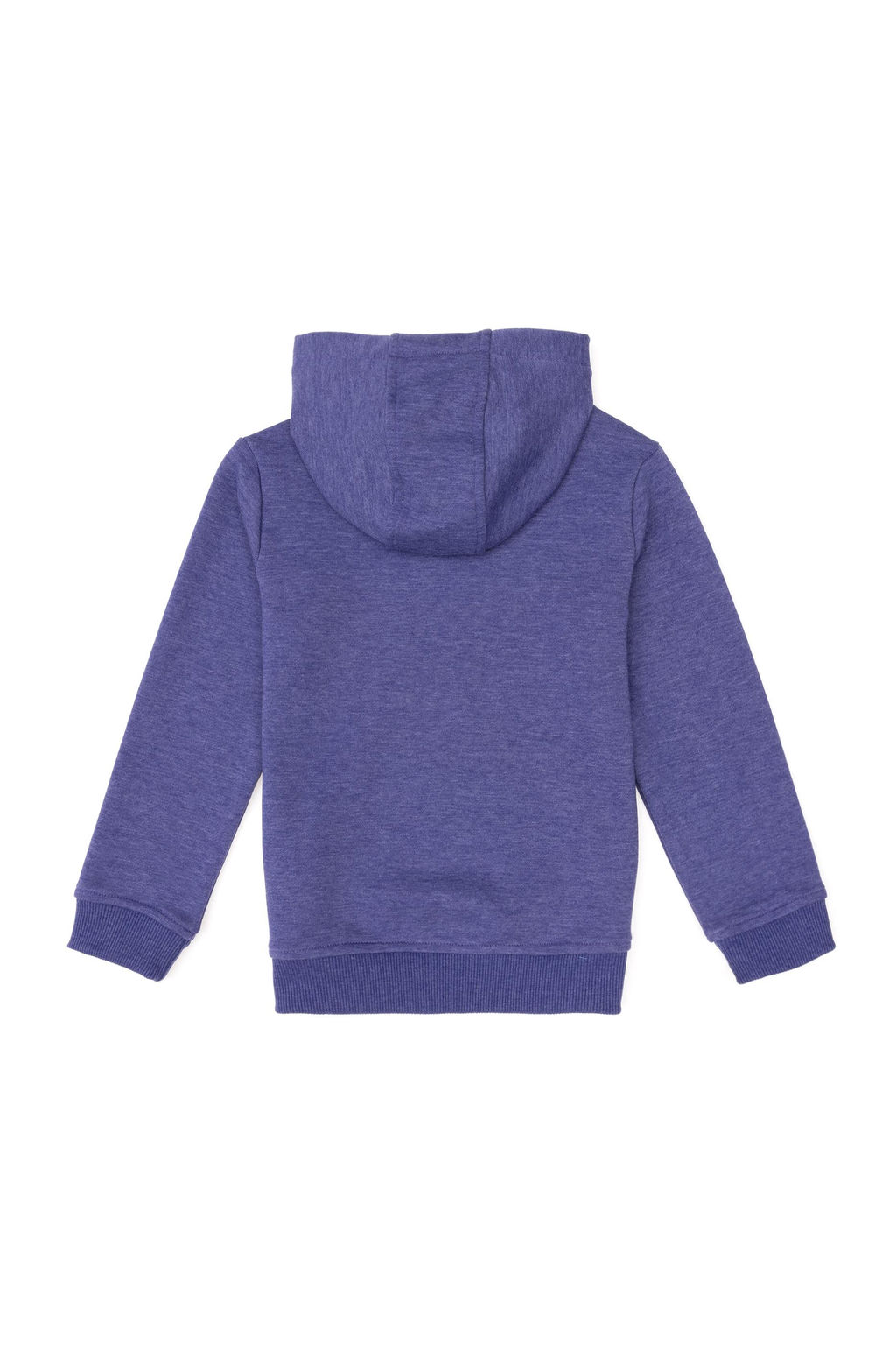 Erkek _ocuk Mor Basic Kap__onlu Sweatshirt