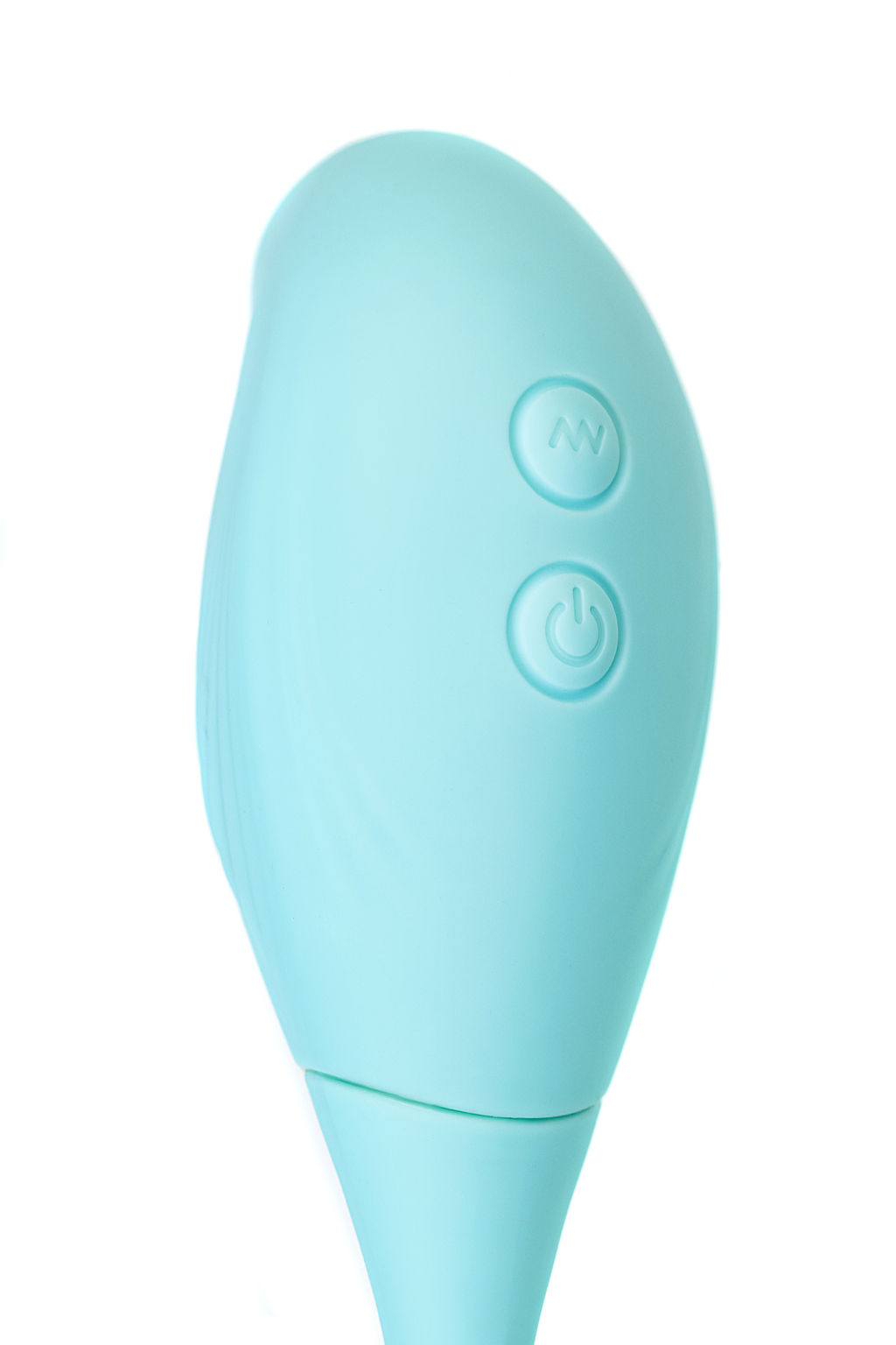 Вакуумно-волновой стимулятор и яйцо-пульсатор JOS Roow, силикон, голубой, 36 см  фото 12