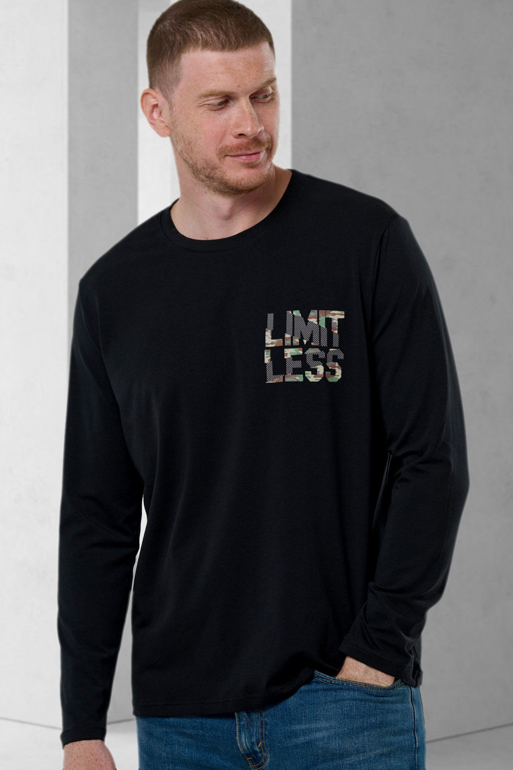 лонгслив мужской 3557-02 Новинка