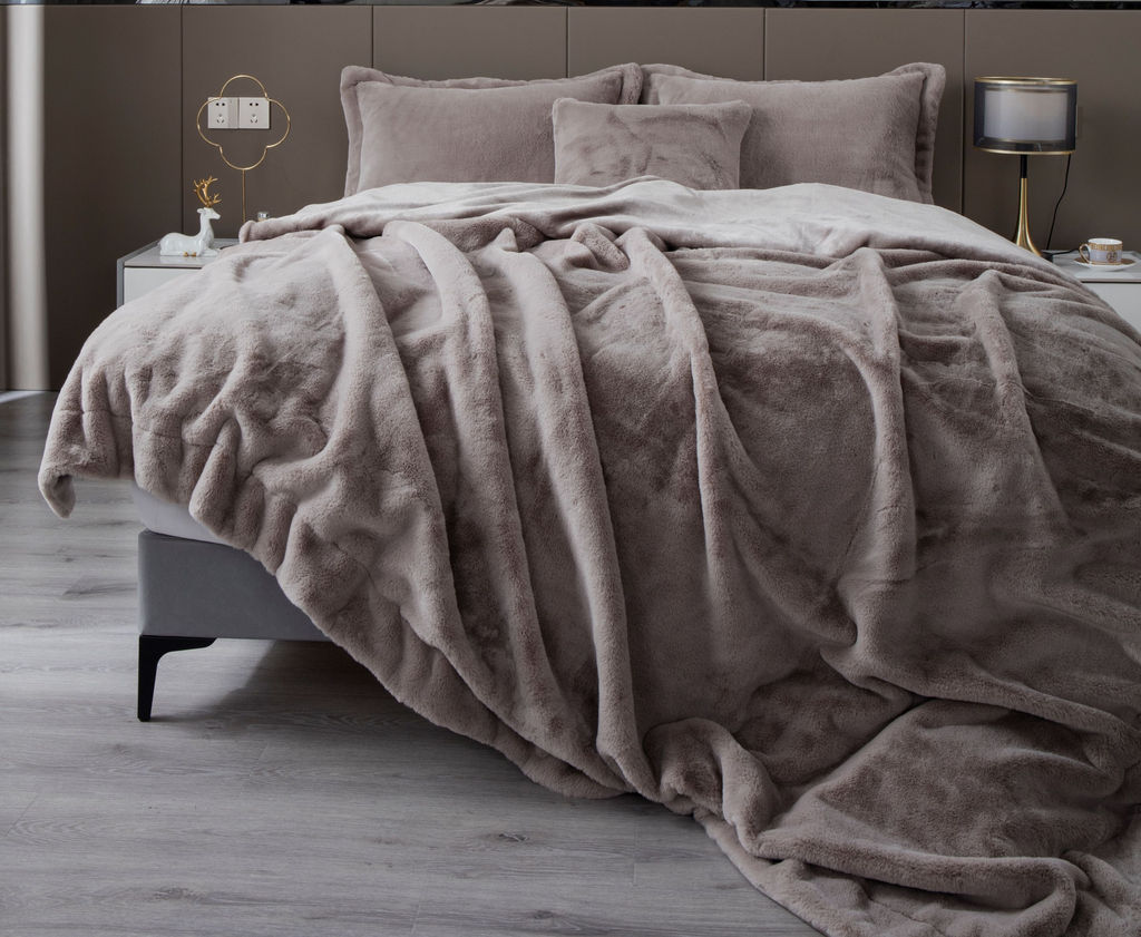 Покрывало декоративное Rabbit (капучино жемчуг) 160х220 - Kazanov.a. фото 5