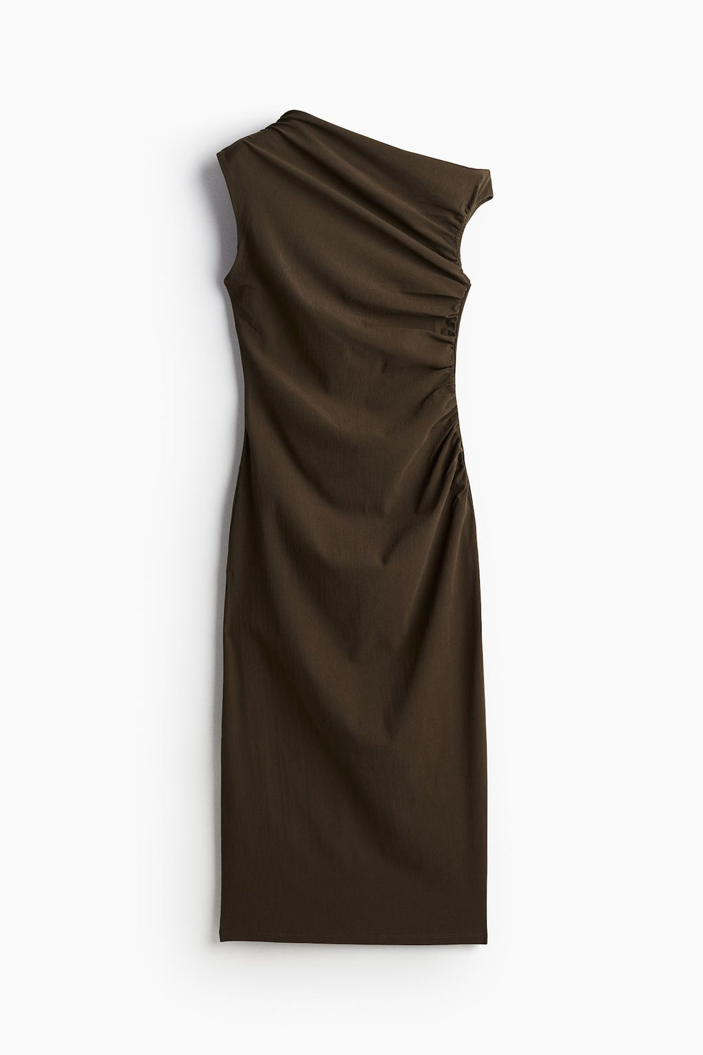 Vestido ajustado con diseno drapeado - H&m фото 5