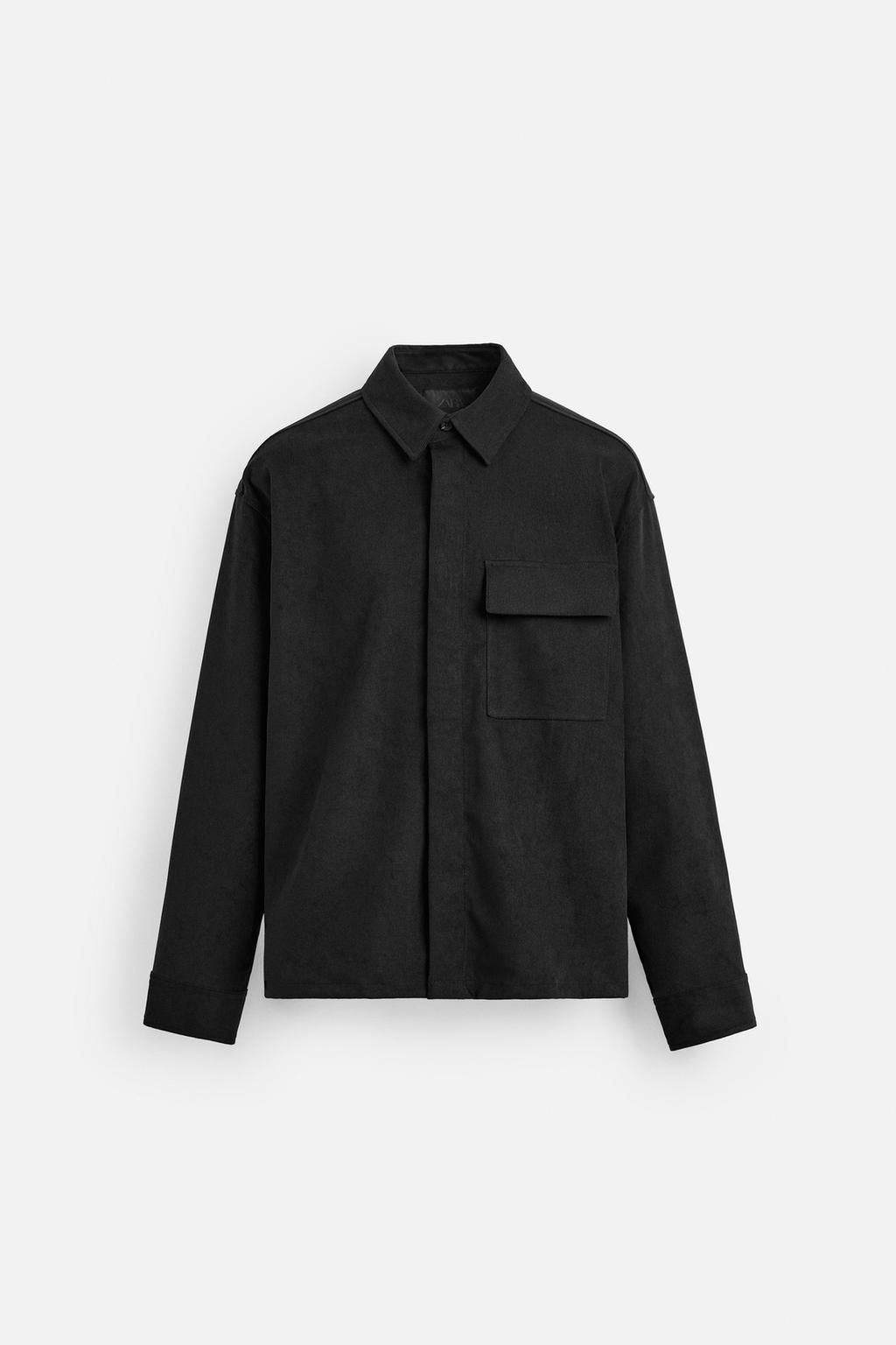 OVERSHIRT WITH POCKETS - Zara фото 7