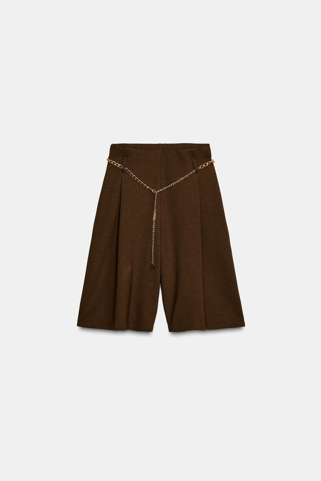 BELTED BERMUDA SHORTS - Zara фото 4