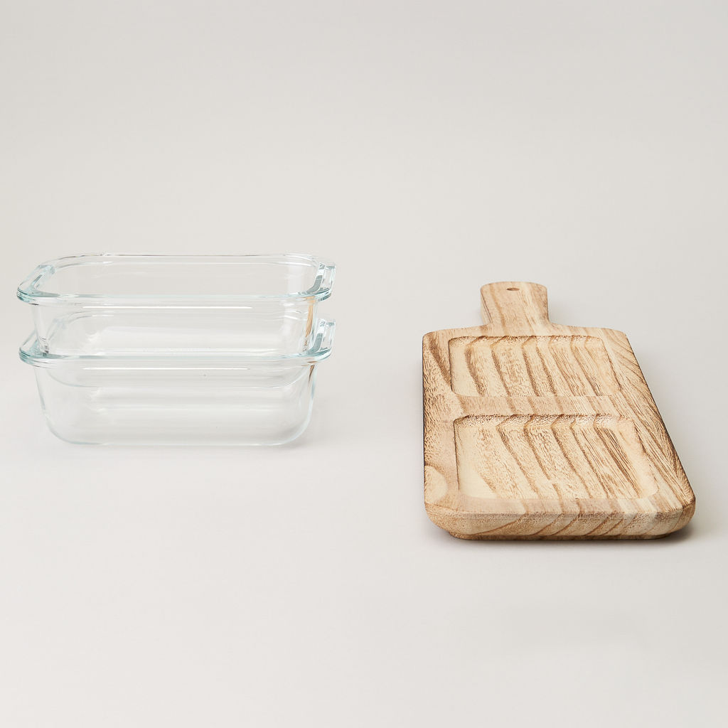 МЕНАЖНИЦА 2-Х СЕКЦИОННАЯ НА ДЕРЕВЯННОЙ ПОДСТАВКЕ 370 МЛ - Lefard фото 7