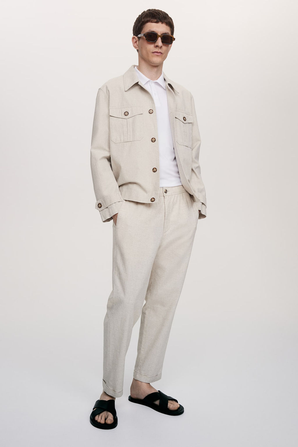 Polo de lyocell Slim Fit - H&m фото 4