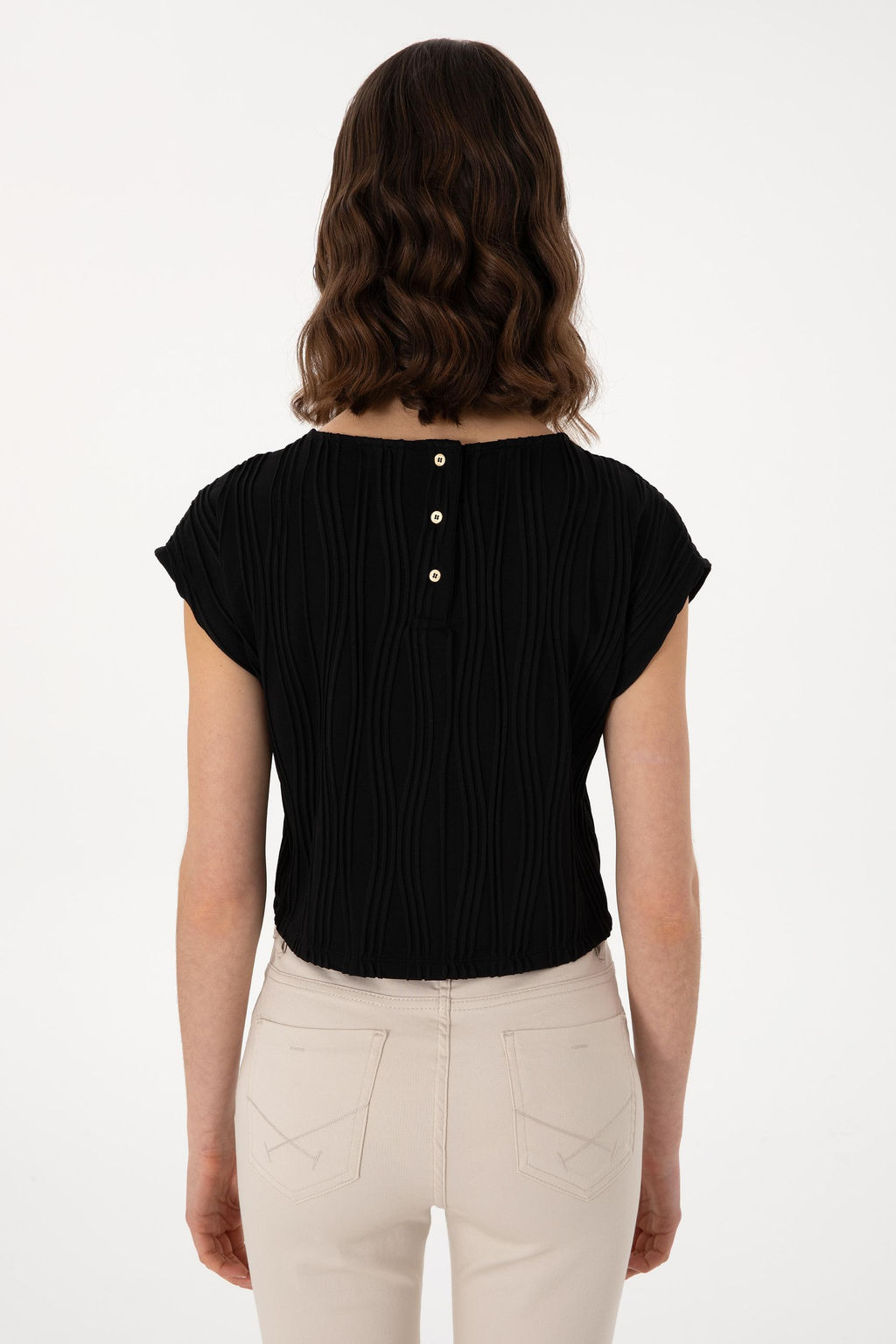 Kad_n Siyah Ti__rt Sepette S_rpriz _ndirim - U.s. polo assn фото 5