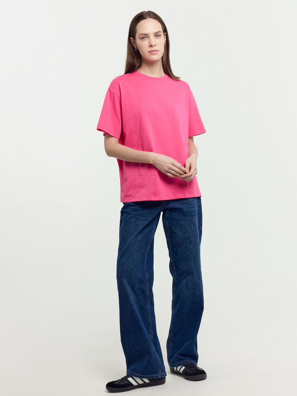 Футболка женская в розовом цвете маджента 112678 - Mark formelle фото 4