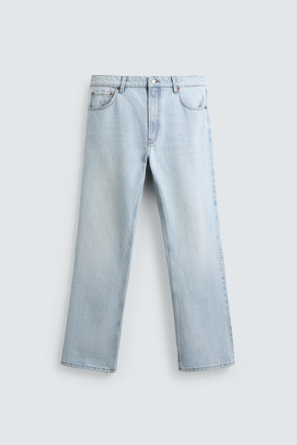 JEANS FLARE FIT / Azul claro - Zara фото 7