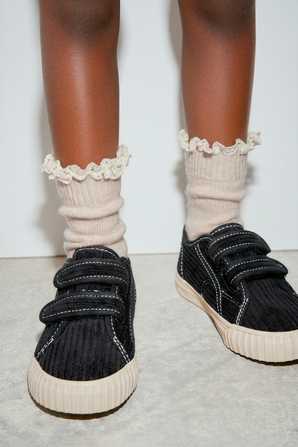 2-PACK OF LACE-TRIMMED SOCKS - Zara фото 5