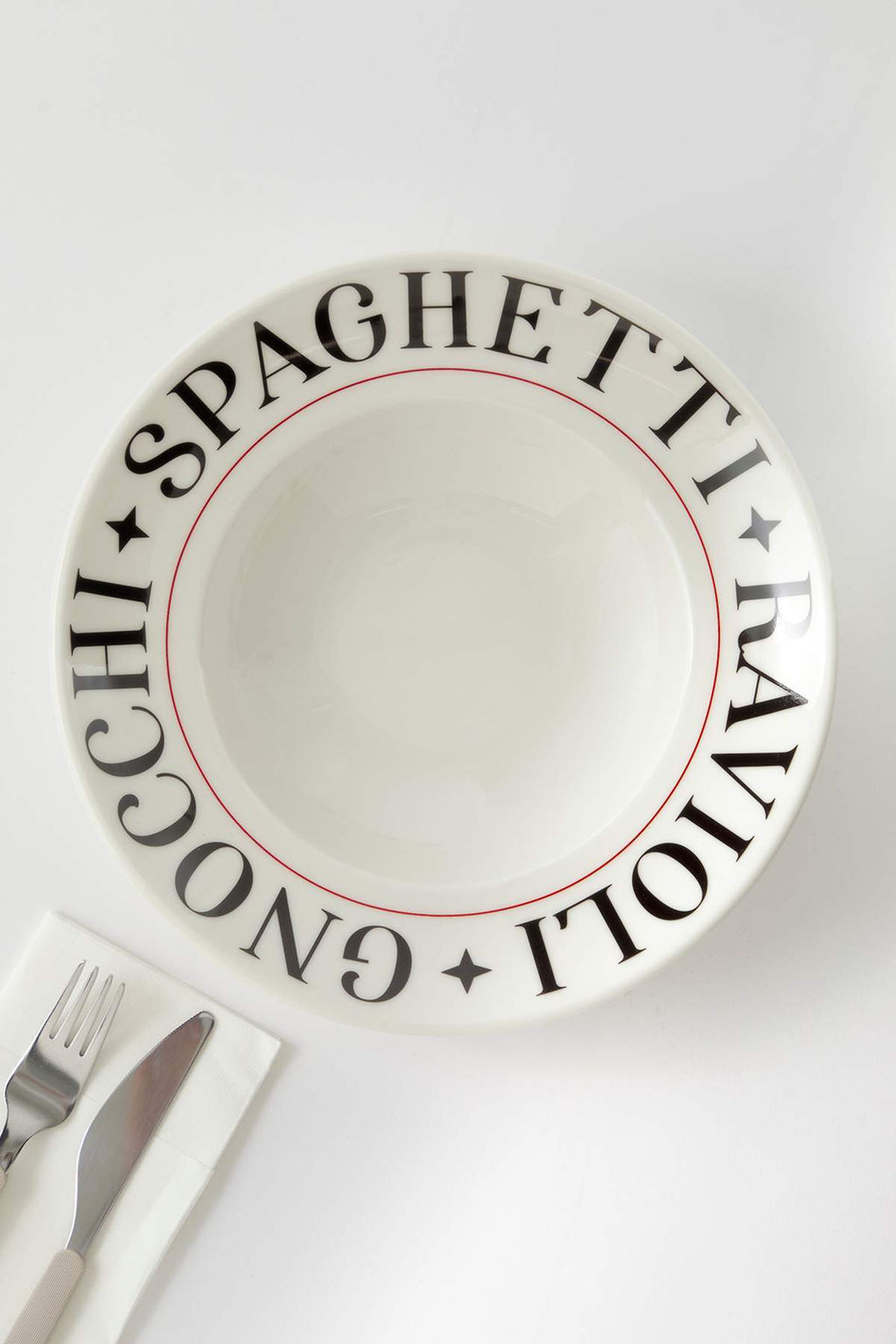 Bask?l? Tekli Porselen Makarna Tabag? TPHAW26KSE00001 - Trendyolmilla фото 3