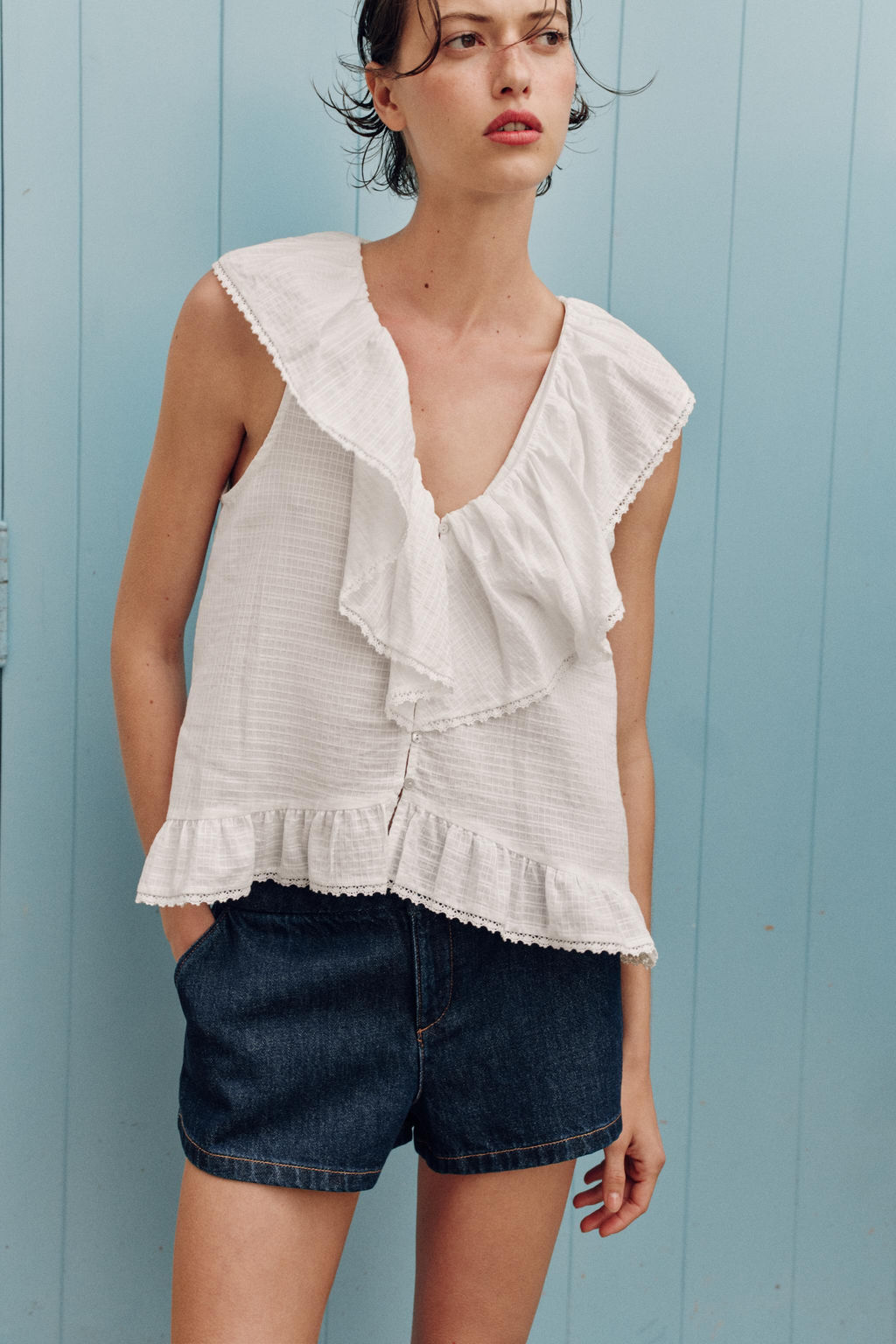 SHORTS Z1975 MINI / Azul - Zara фото 2
