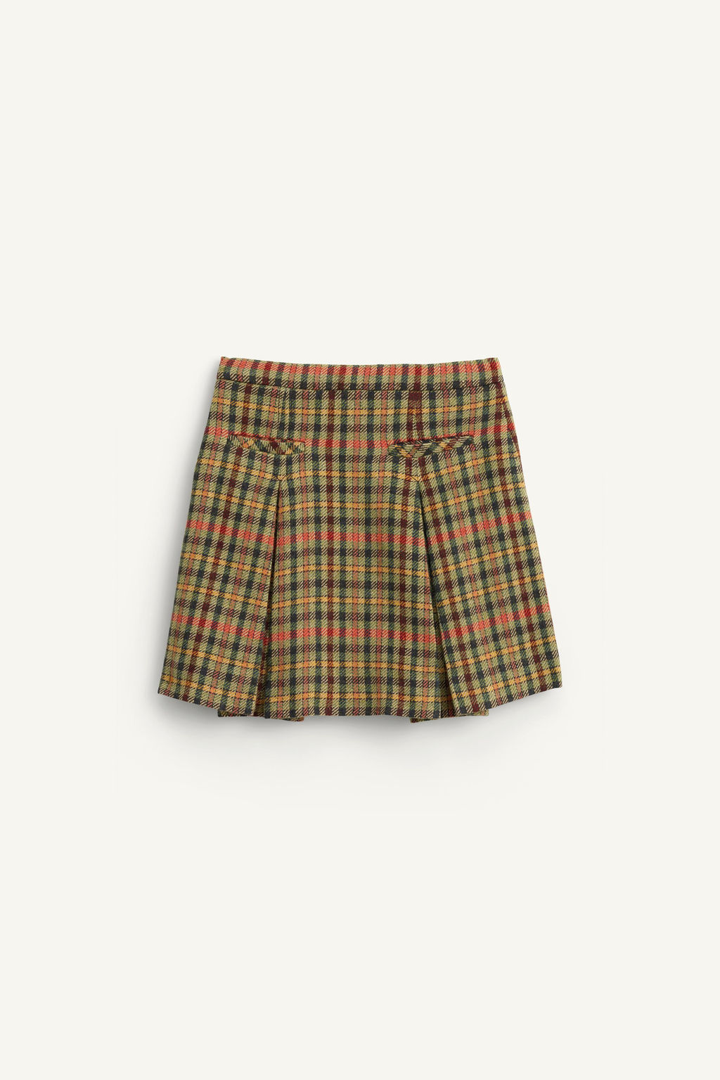 LIMITED EDITION HOUNDSTOOTH SKIRT WITH WOOL - Zara фото 6