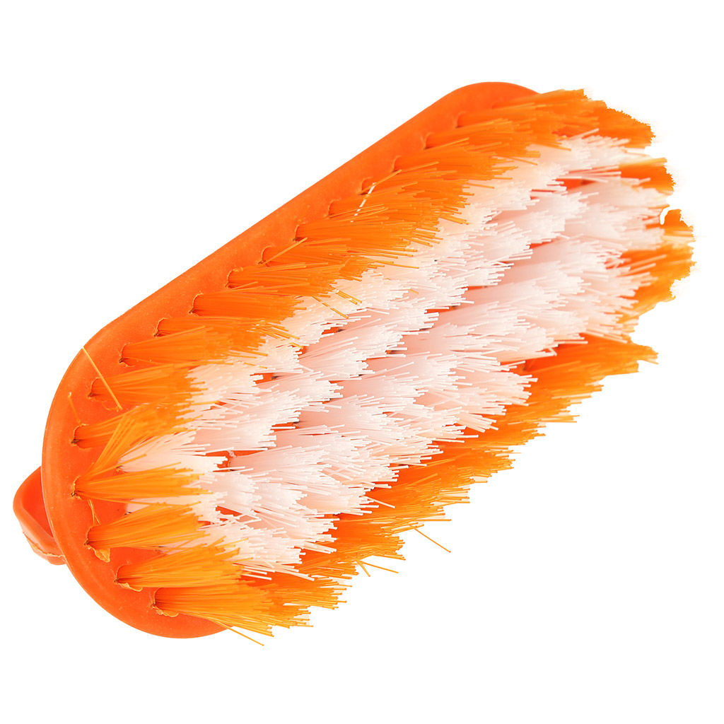 Щетка хозяйственная пластмассовое основание Радуга 13,5х5,3х5,3см, жесткая щетина 2см, мятный (Китай) - Домашняя мода фото 10