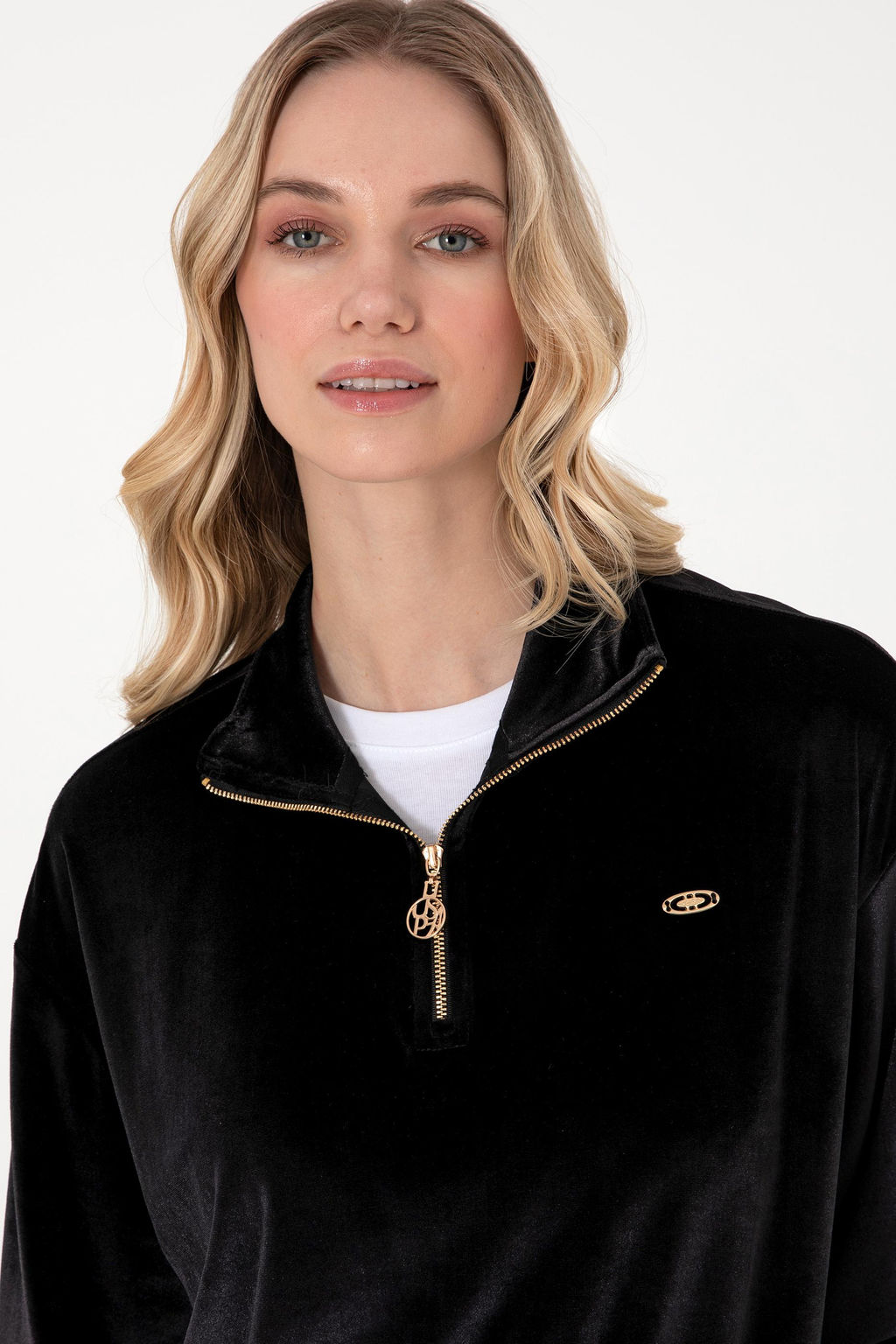 Kad_n Siyah Sweatshirt Sepette S_rpriz _ndirim - U.s. polo assn фото 2