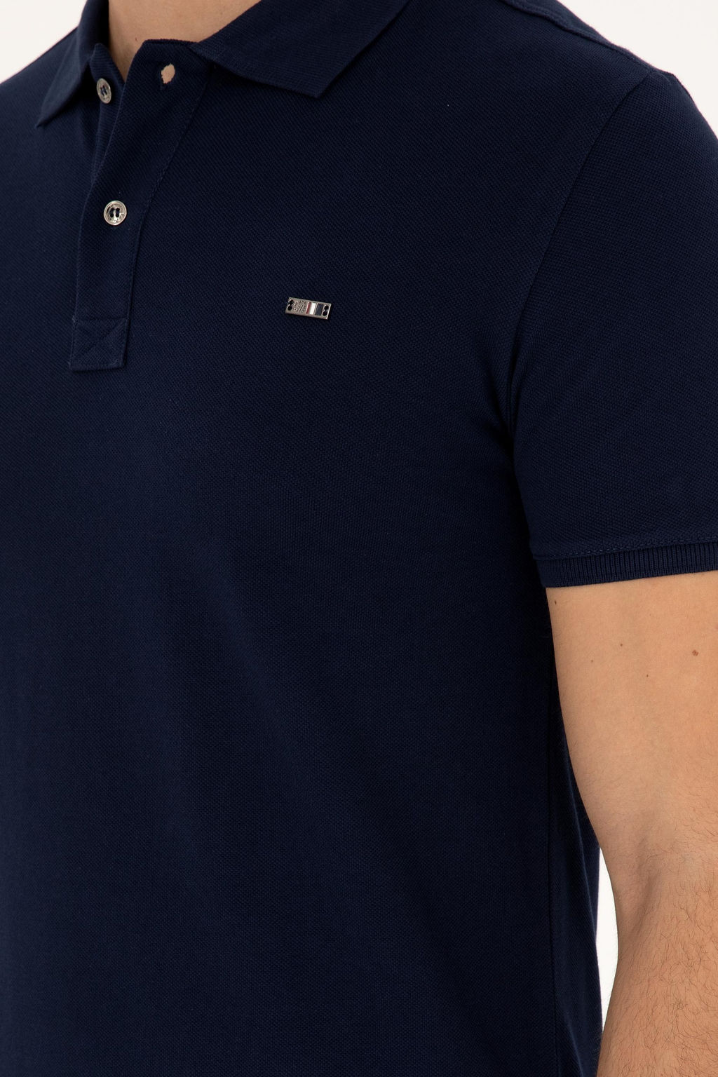 Мужская темно-синяя базовая футболка - U.s. polo assn фото 7