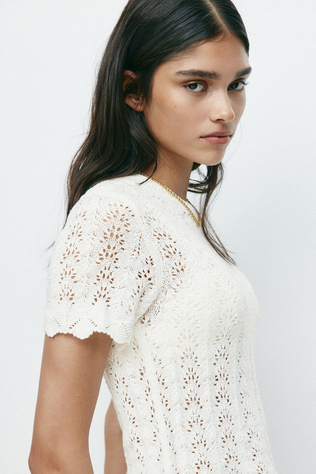 Top en punto pointelle - H&m фото 3