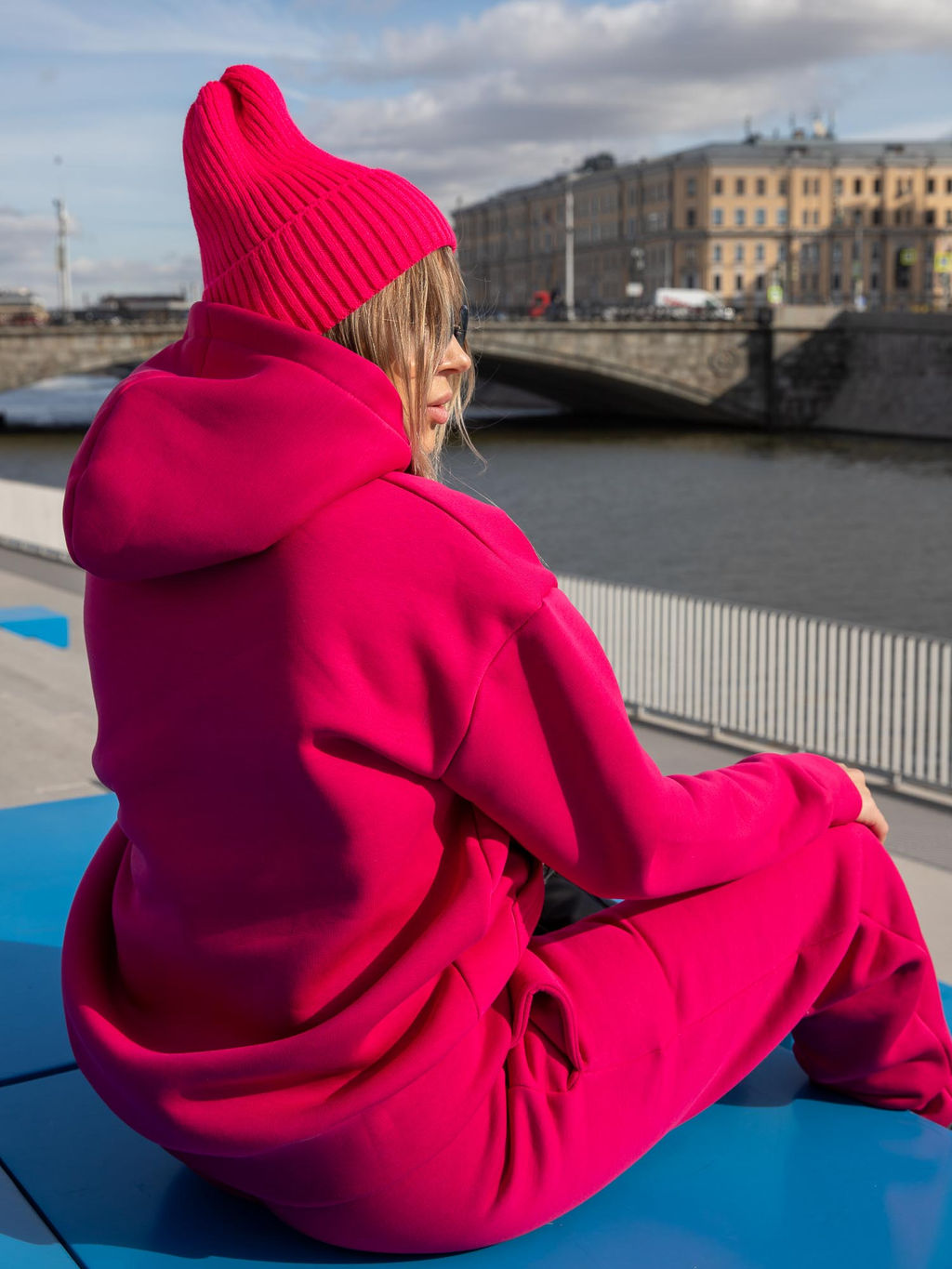 Женский Спортивный костюм БД030, фуксия от Спортсоло