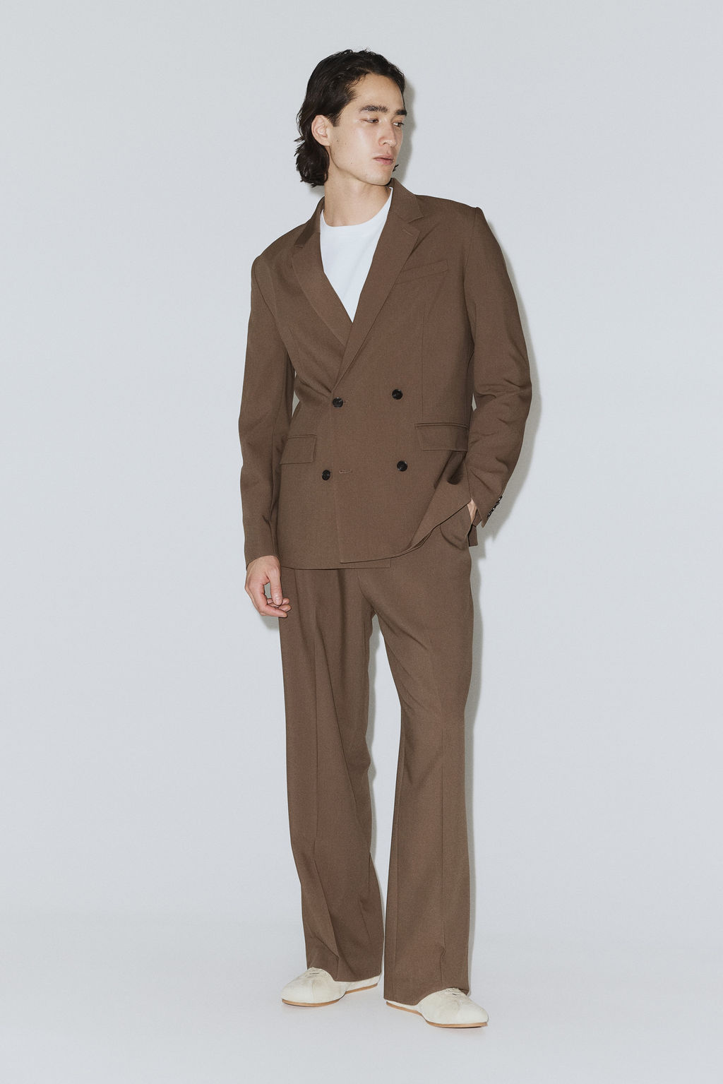 Americana de traje Wrinkle Resistant Relaxed Fit - H&m фото 2