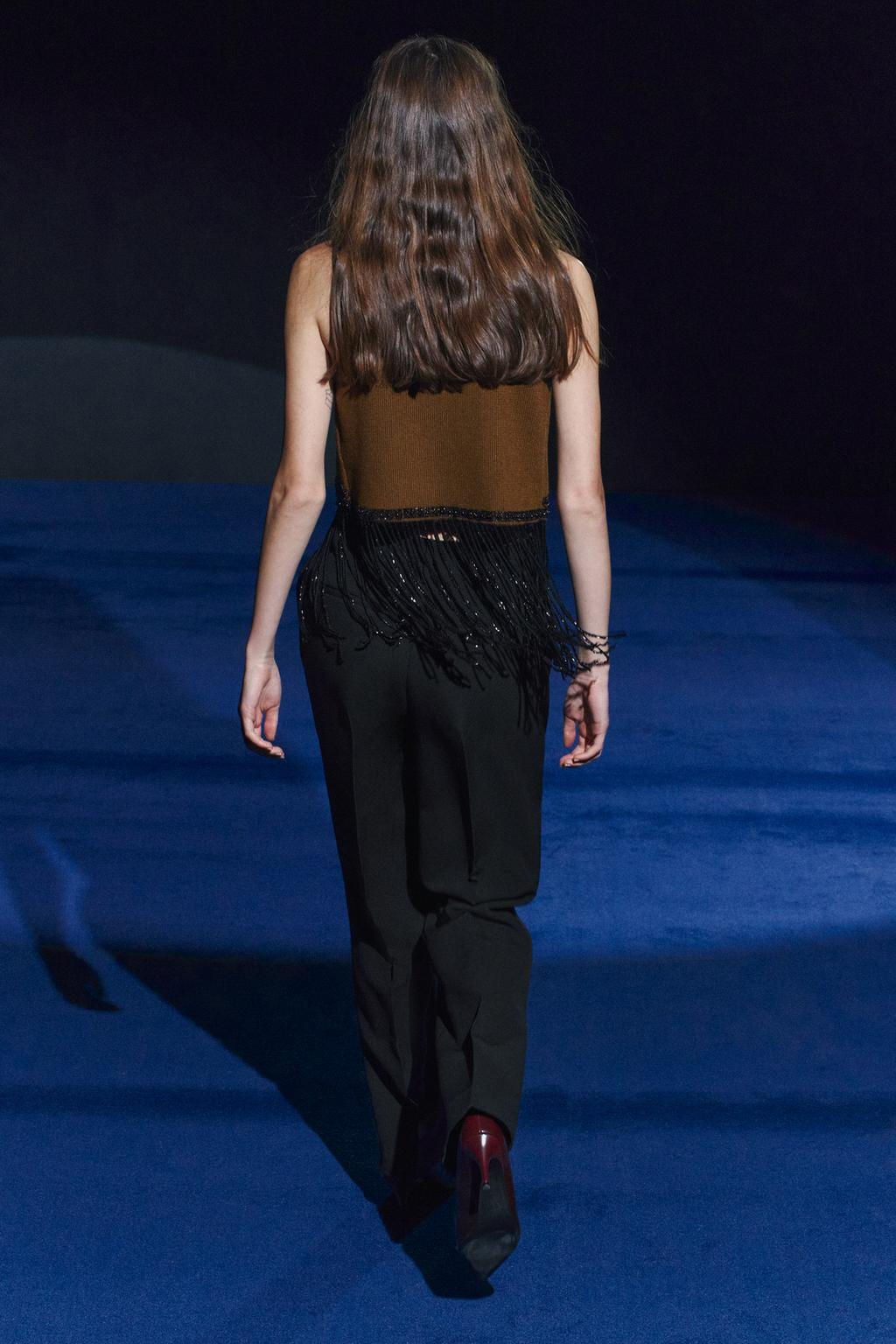 BEADED KNIT VEST - Zara фото 4
