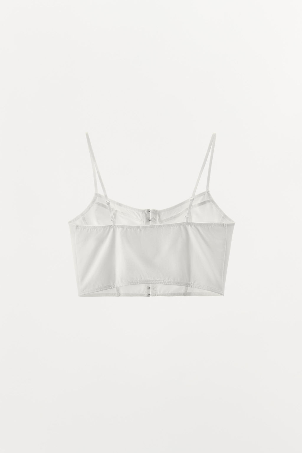 MODAL CORSET STRAPPY TOP - Zara фото 5