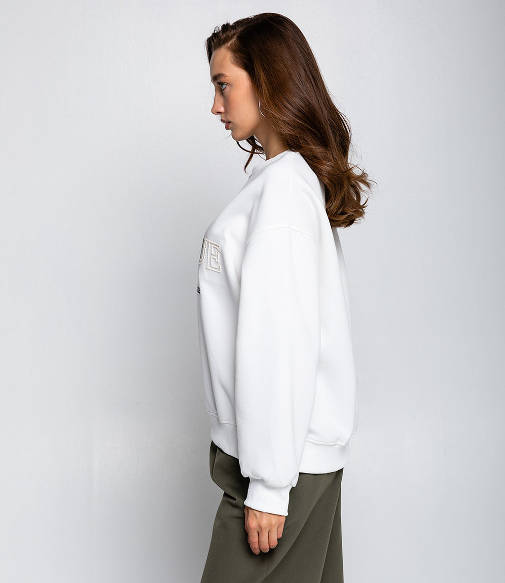 Свитшот #КТ5306 (1), белый - Dommod фото 2