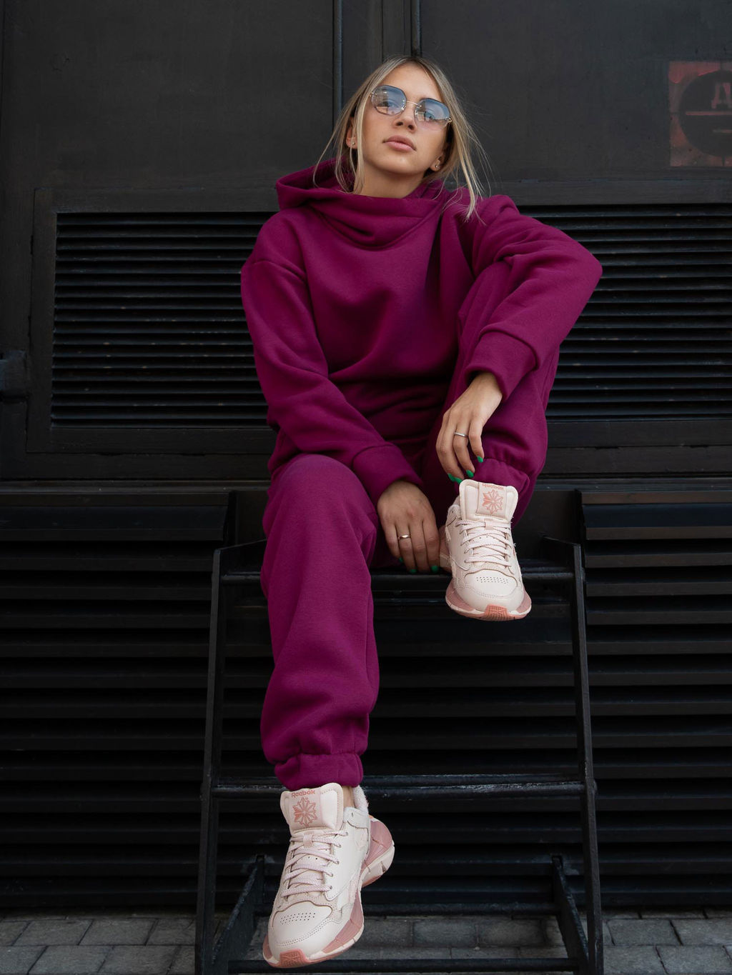 Женский Спортивный костюм БД040 сиреневый от Спортсоло - Sportsolo фото 17