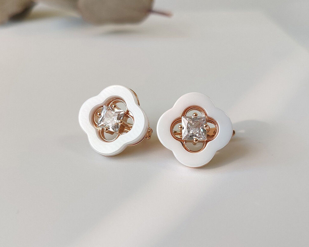 Серьги с керамикой