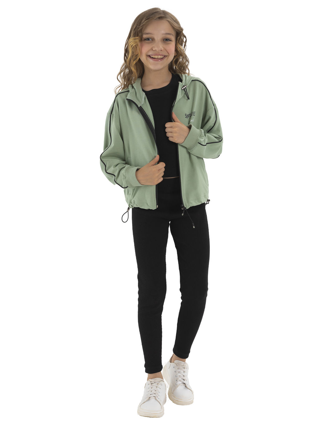 Джемпер для девочки О56817 - Карамелли фото 8