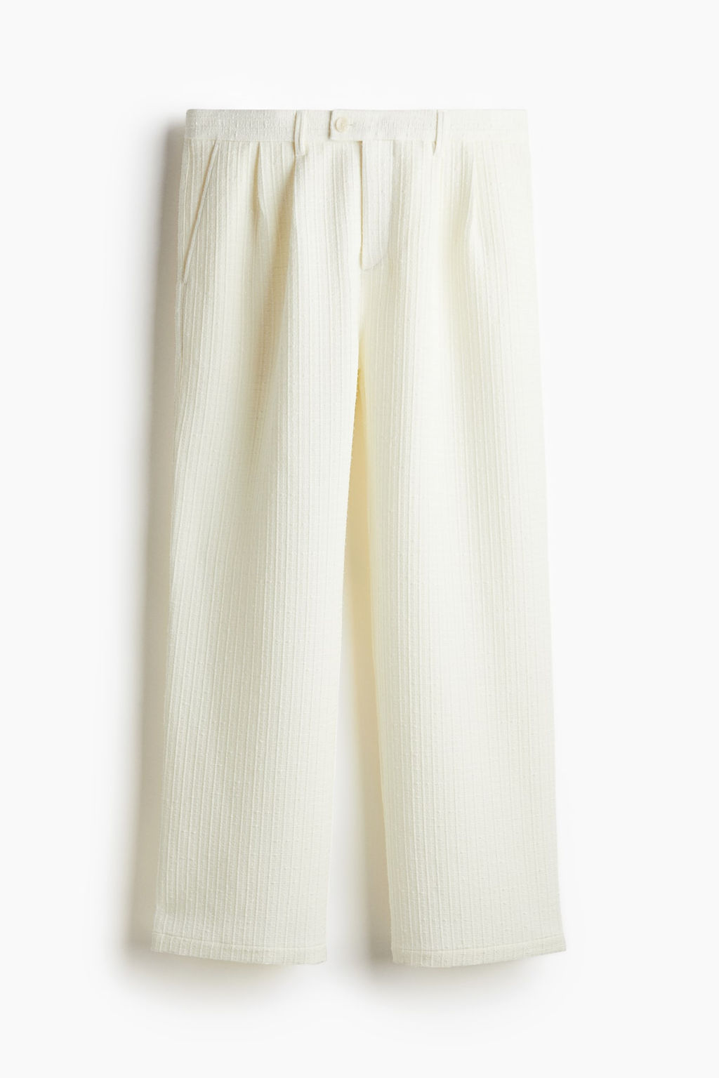 Pantalon texturizado Relaxed Fit - H&m фото 6