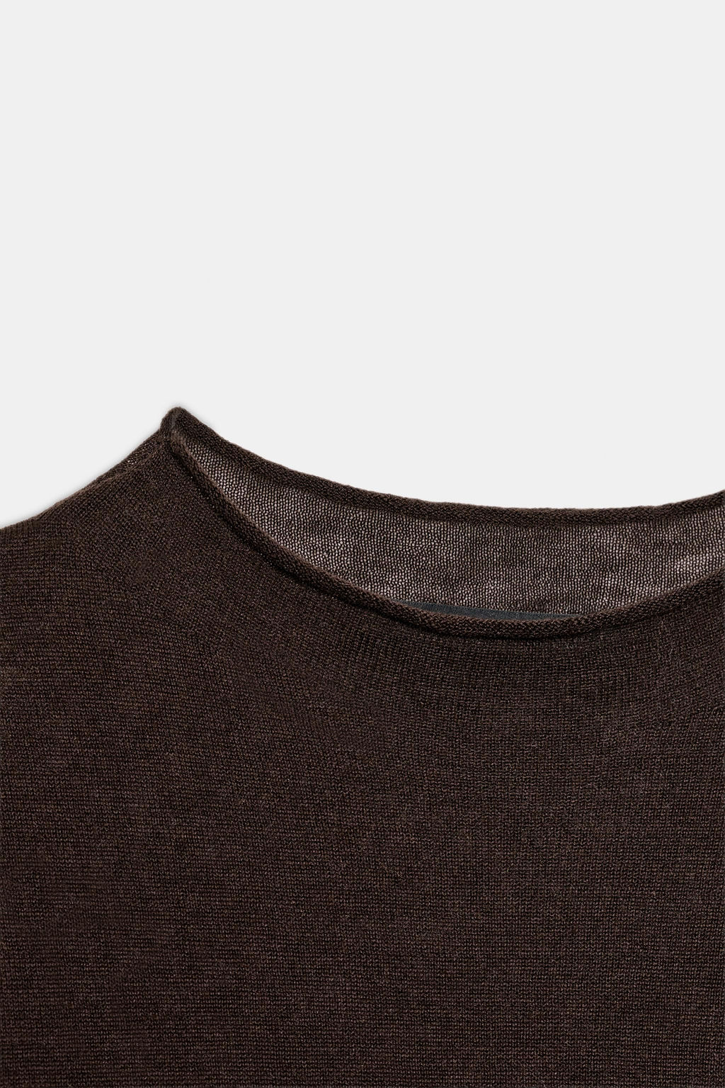 EXTRA FINE WOOL AND SILK TOP - Zara фото 5