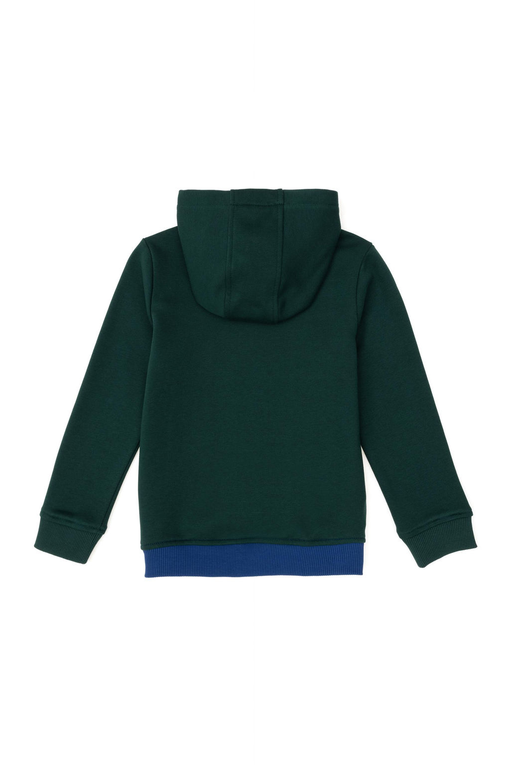 Erkek _ocuk Koyu Ye_il Kap__onlu Sweatshirt