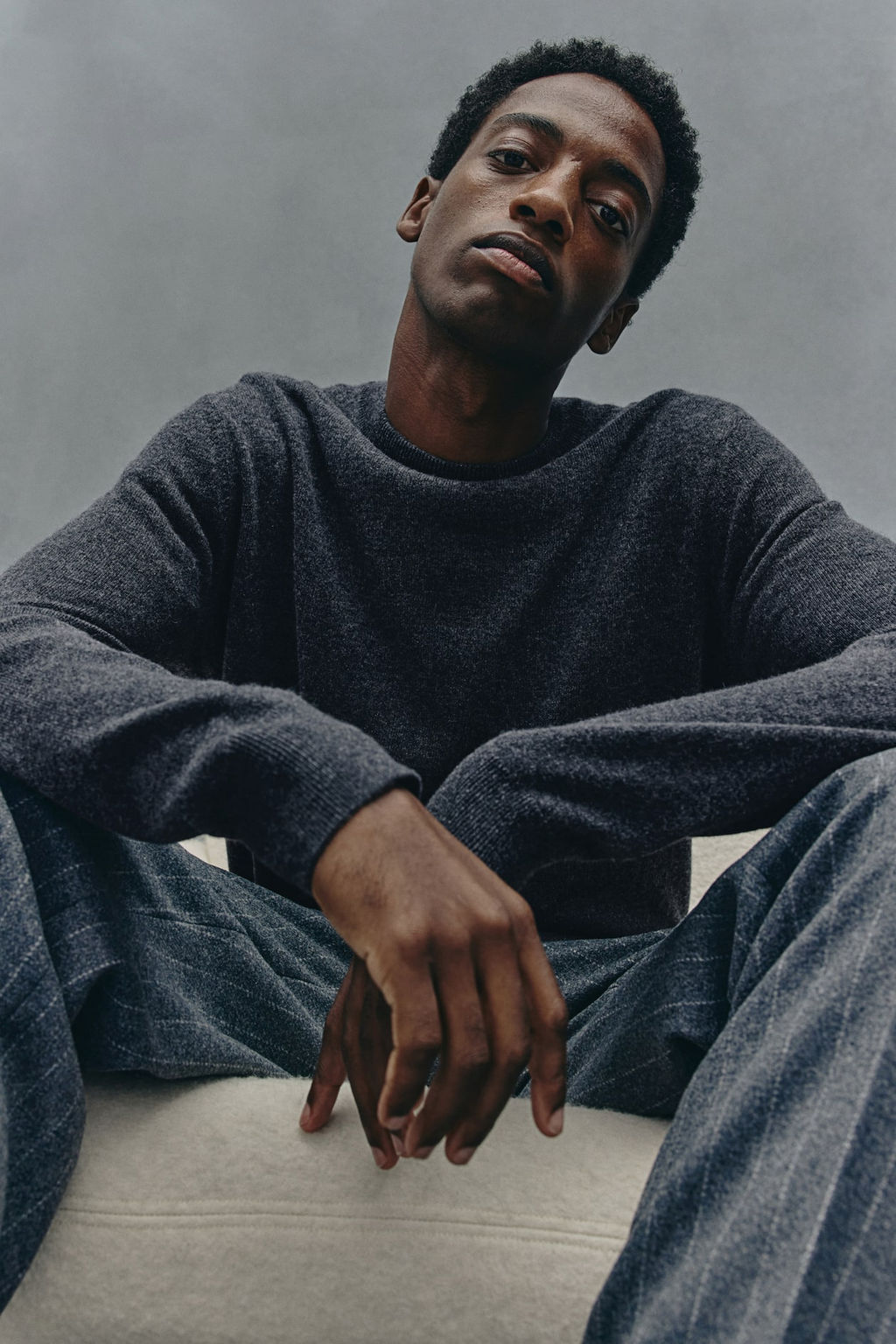 Regular Fit Cashmere jumper - H&m фото 4