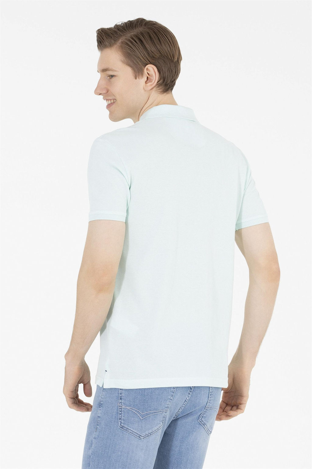 U. S. Polo Assn Мужская футболка Nil Basic с воротником-поло - U.s. polo assn фото 12