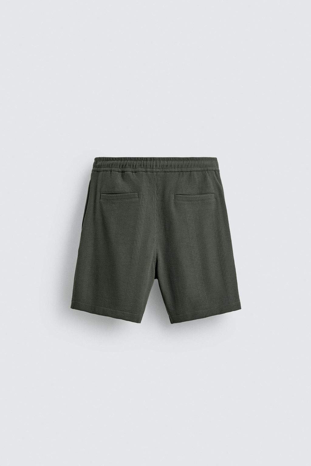 BERMUDA RELAXED FIT ESTRUCTURA / Khaki