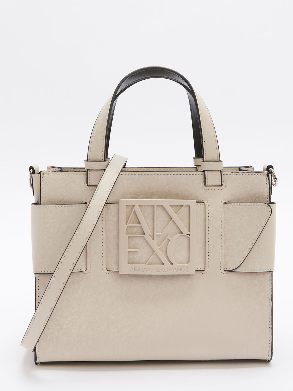 Женский тоут ARMANI EXCHANGE SUSY Артикул 4361378, серо-бежевый