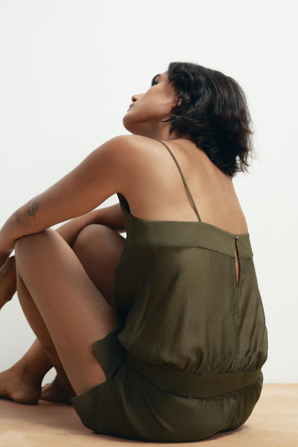 100% SILK SHORTS - Zara фото 6