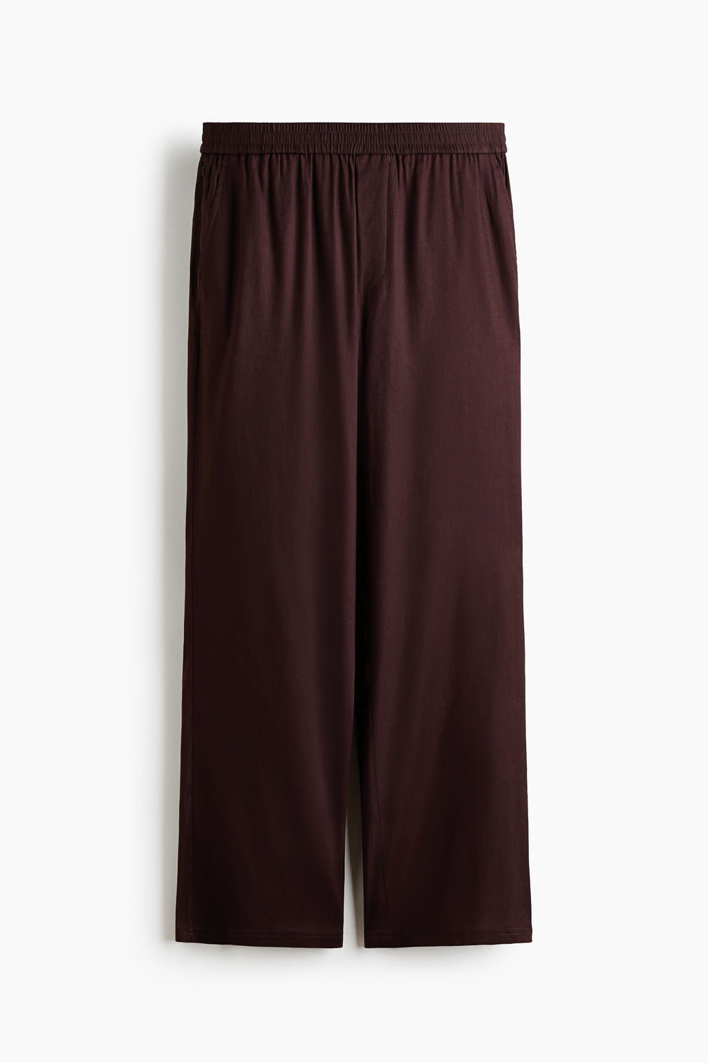 Pantal?n en mezcla de lino Easy Care Loose Fit - H&m фото 12