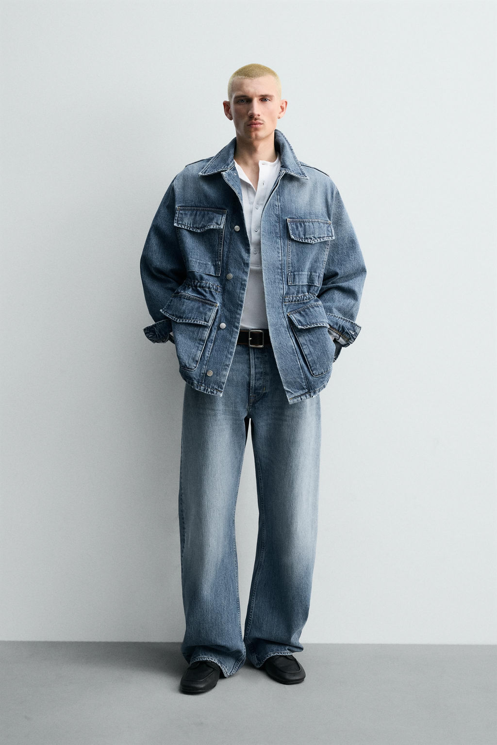 LIMITED EDITION BARREL FIT JEANS - Zara фото 12