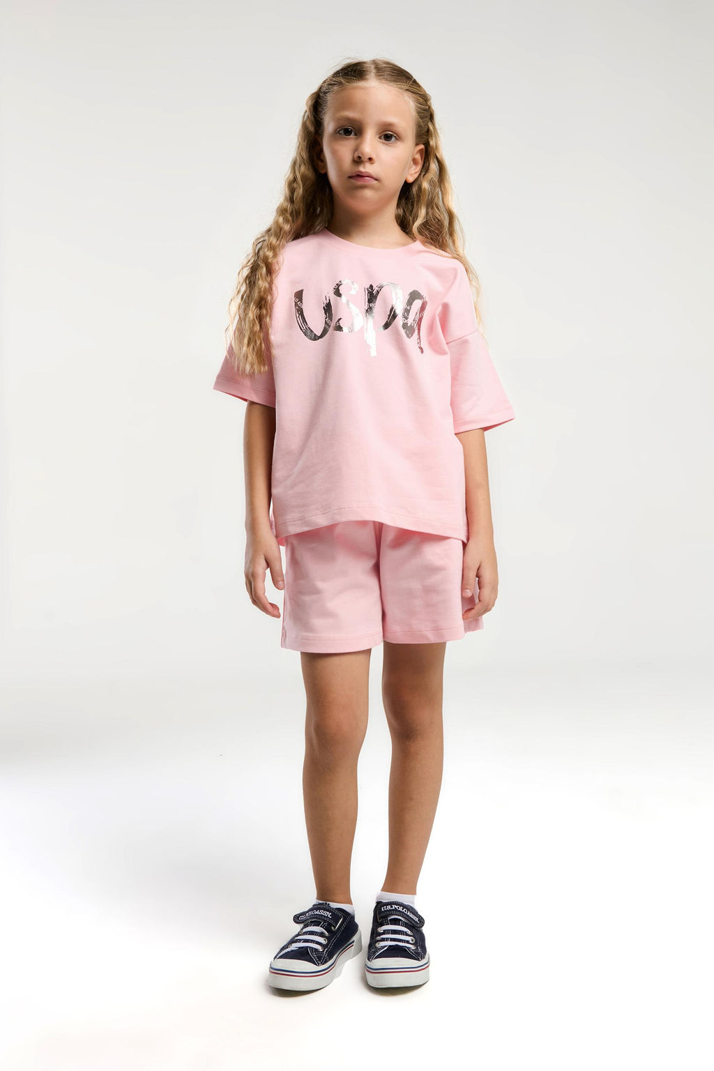 K_z _ocuk Somon Pijama Tak_m_ Sepette S_rpriz _ndirim - U.s. polo assn фото 4