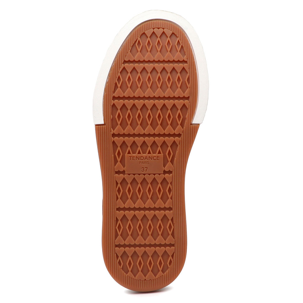 Женские кеды из денима TENDANCE Артикул 3886994, голубой  фото 4