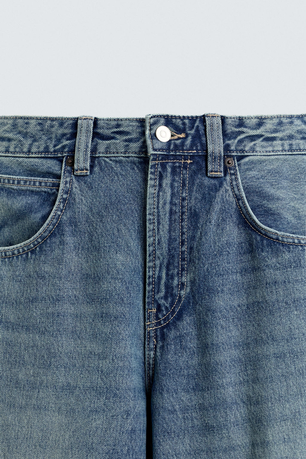 JEANS BALLOON FIT / Azul medio - Zara фото 9