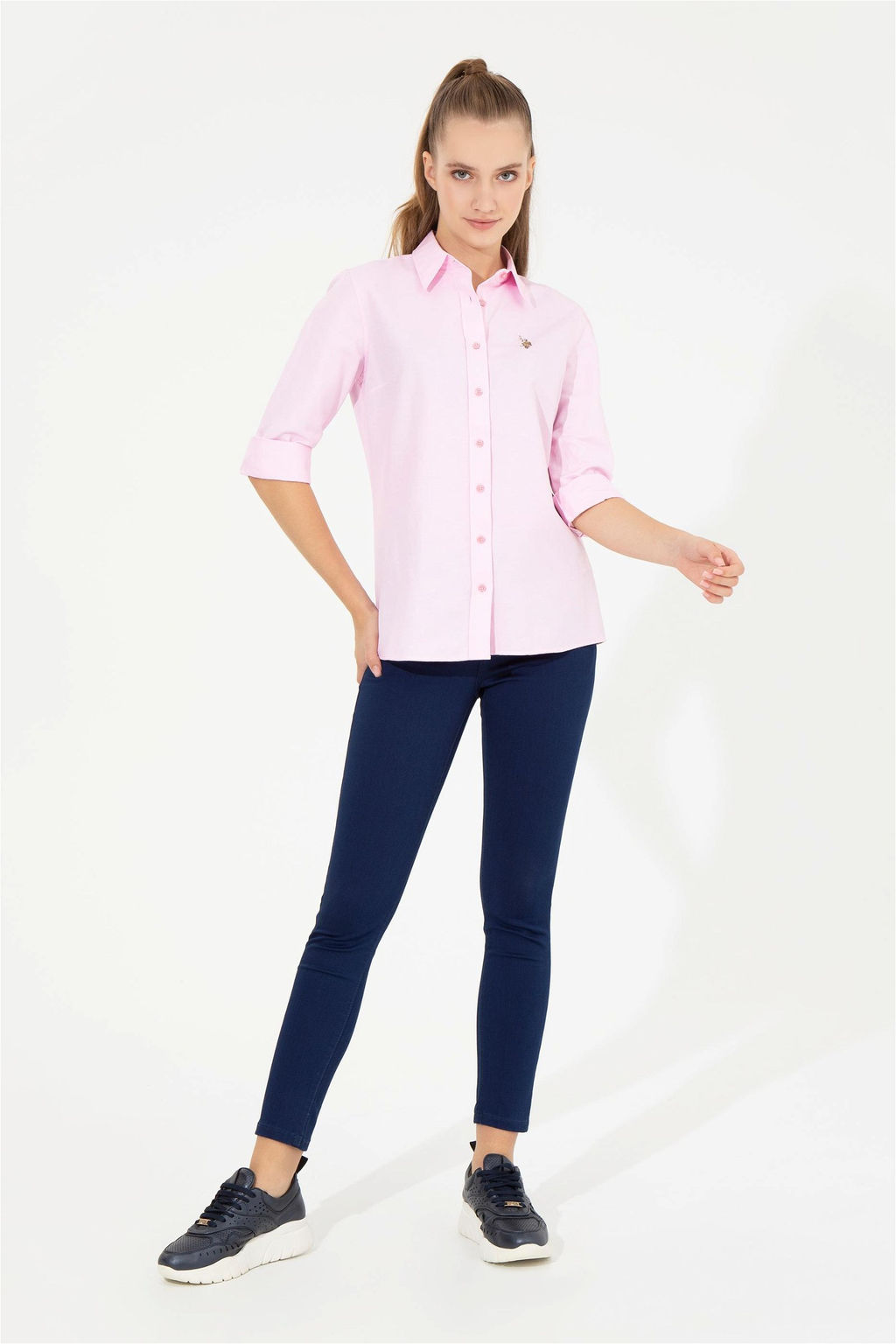 U. S. Polo Assn Женские темно-синие джинсовые брюки - U.s. polo assn фото 8